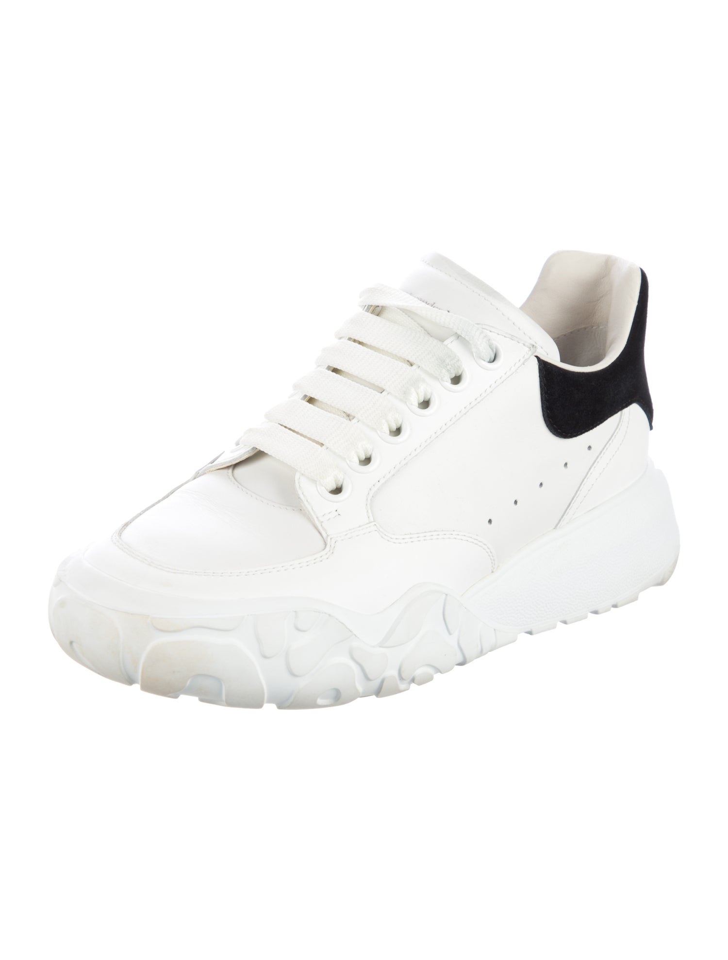 Alexander McQueen Leather Chunky Sneakers