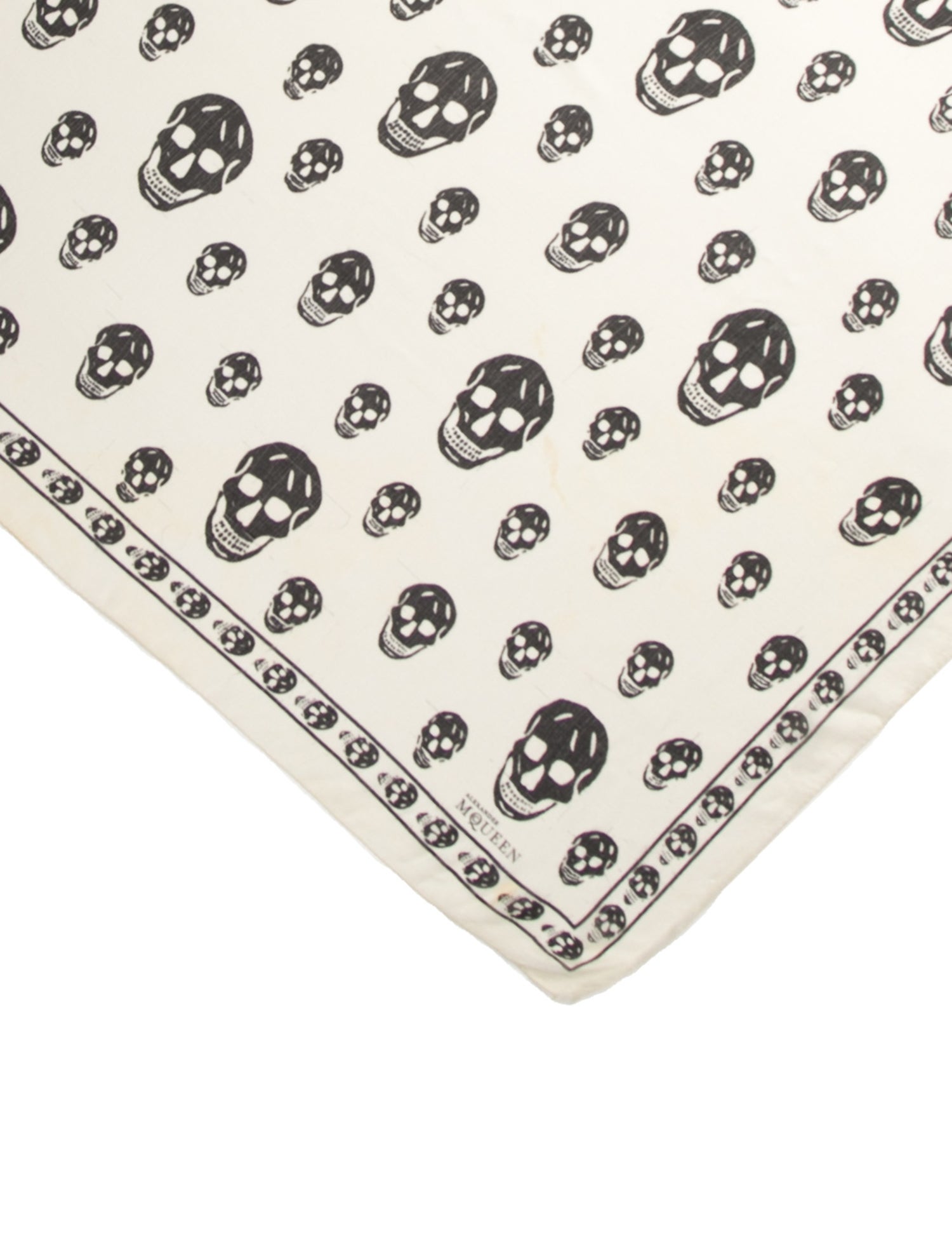 Alexander McQueen Silk Skull Scarf