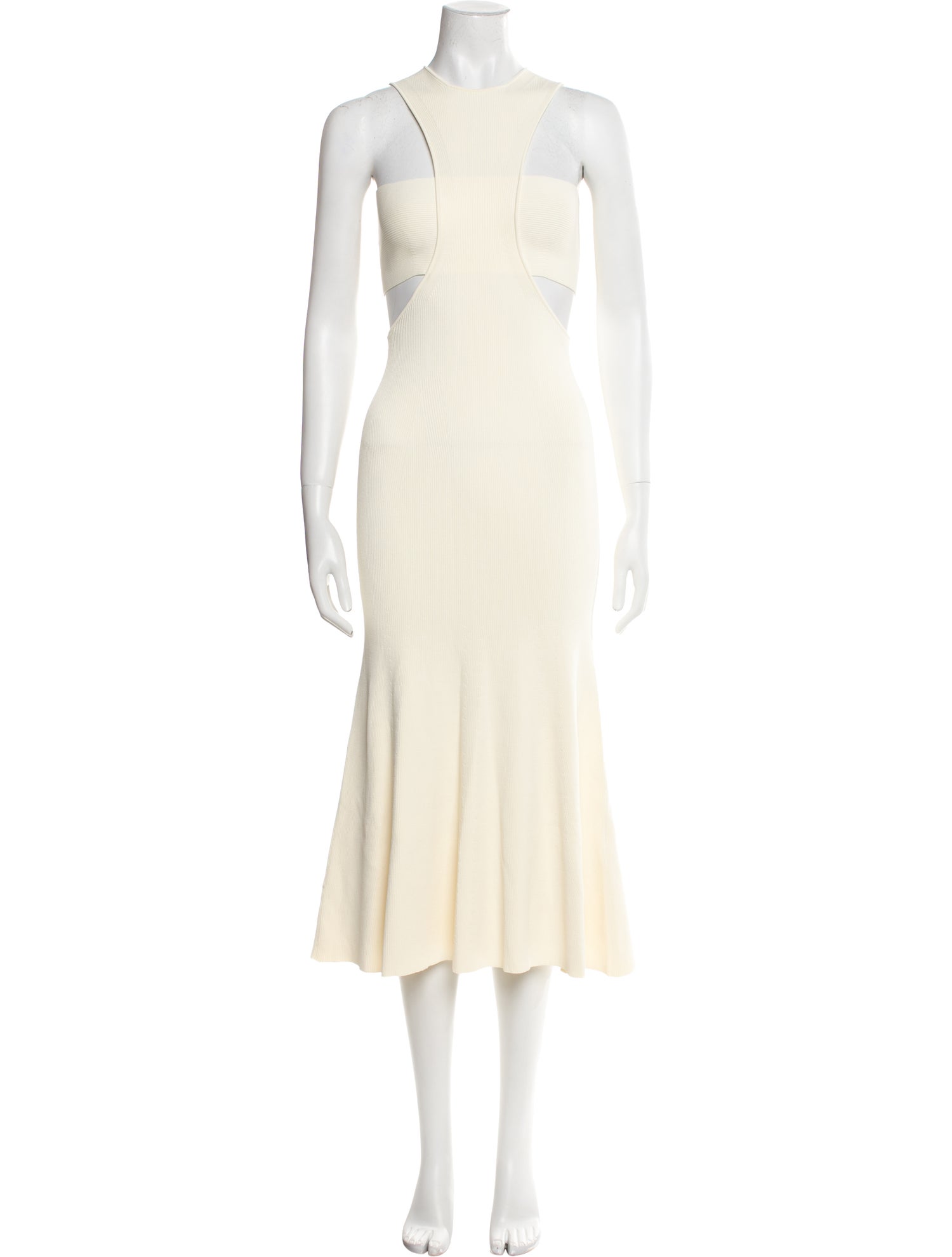 Alexander McQueen Crew Neck Long Dress w/ Tags