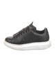 Alexander McQueen Leather Colorblock Pattern Sneakers