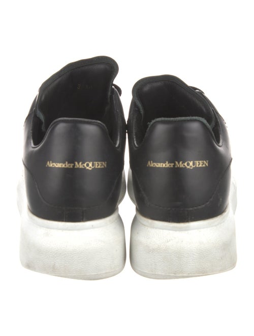 Alexander McQueen Leather Colorblock Pattern Sneakers