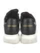 Alexander McQueen Leather Colorblock Pattern Sneakers