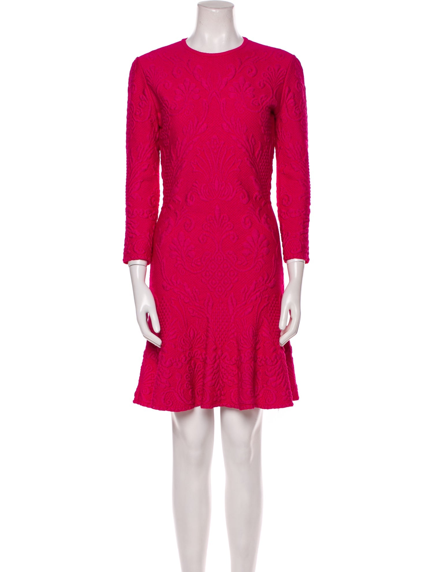 Alexander McQueen Crew Neck Mini Dress w/ Tags