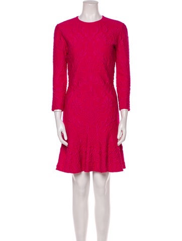 Alexander McQueen Dresses Crew Neck Mini Dress M
