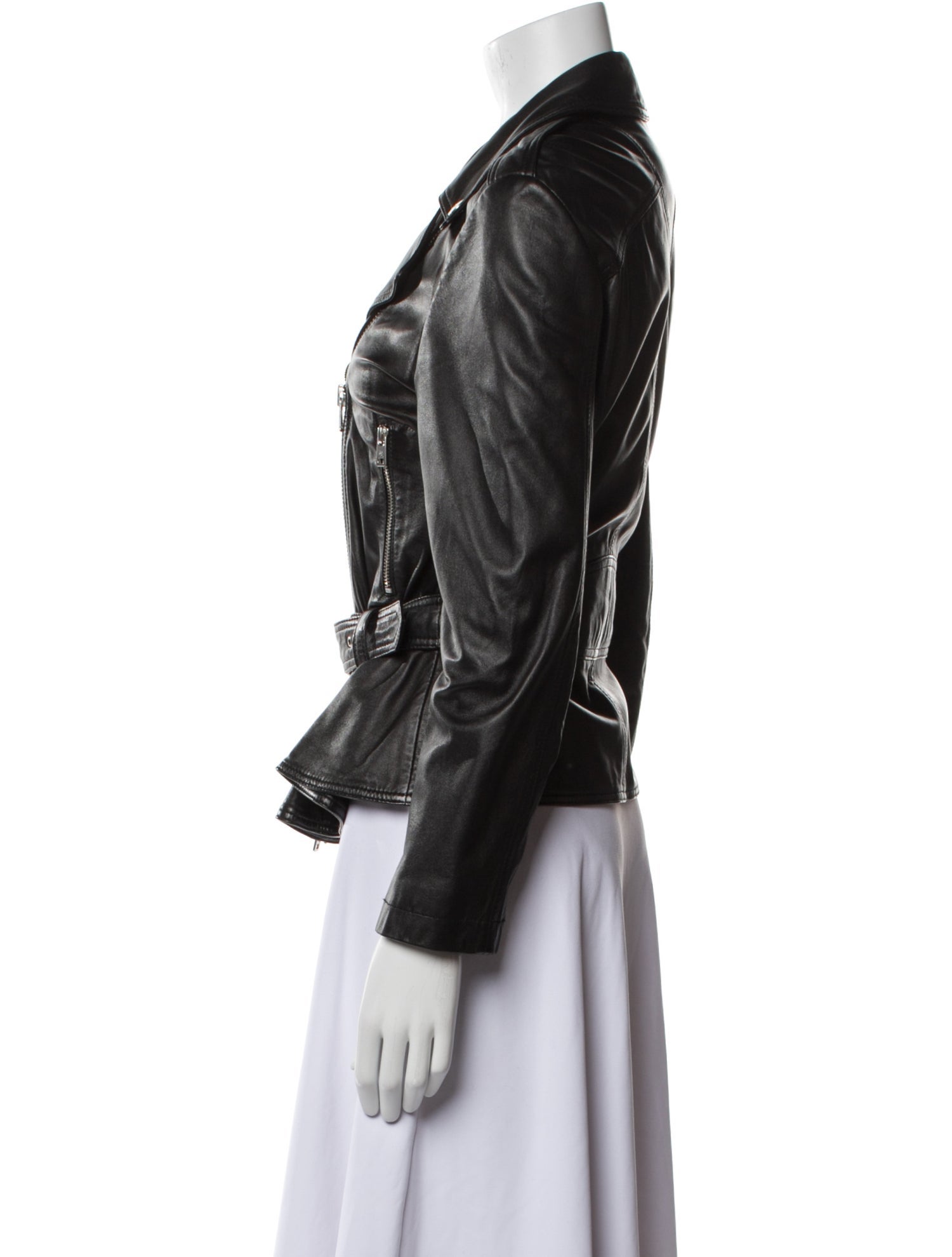 Alexander McQueen Leather Biker Jacket