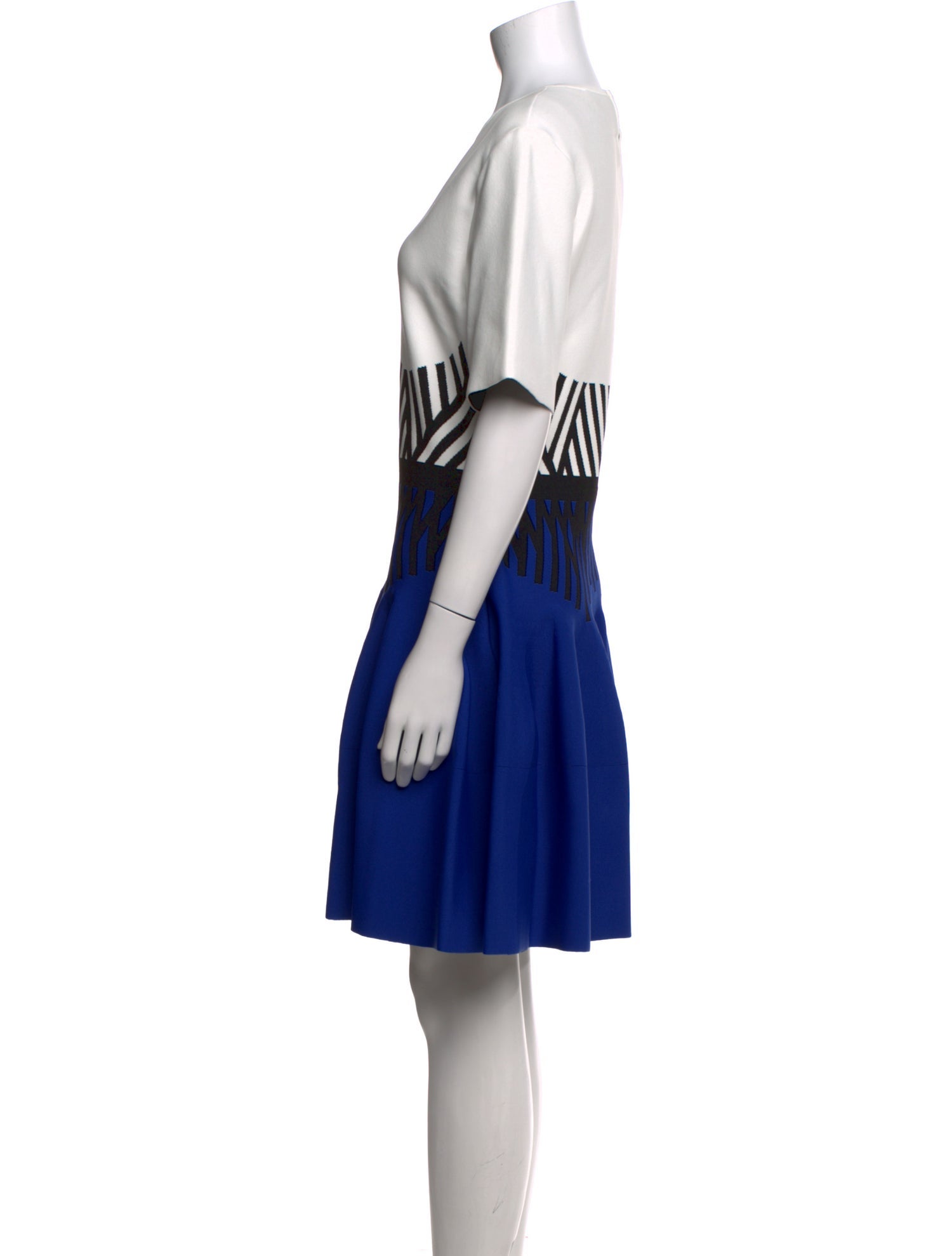 Alexander McQueen Striped Mini Dress w/ Tags