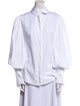 Alexander McQueen Long Sleeve Button-Up Top