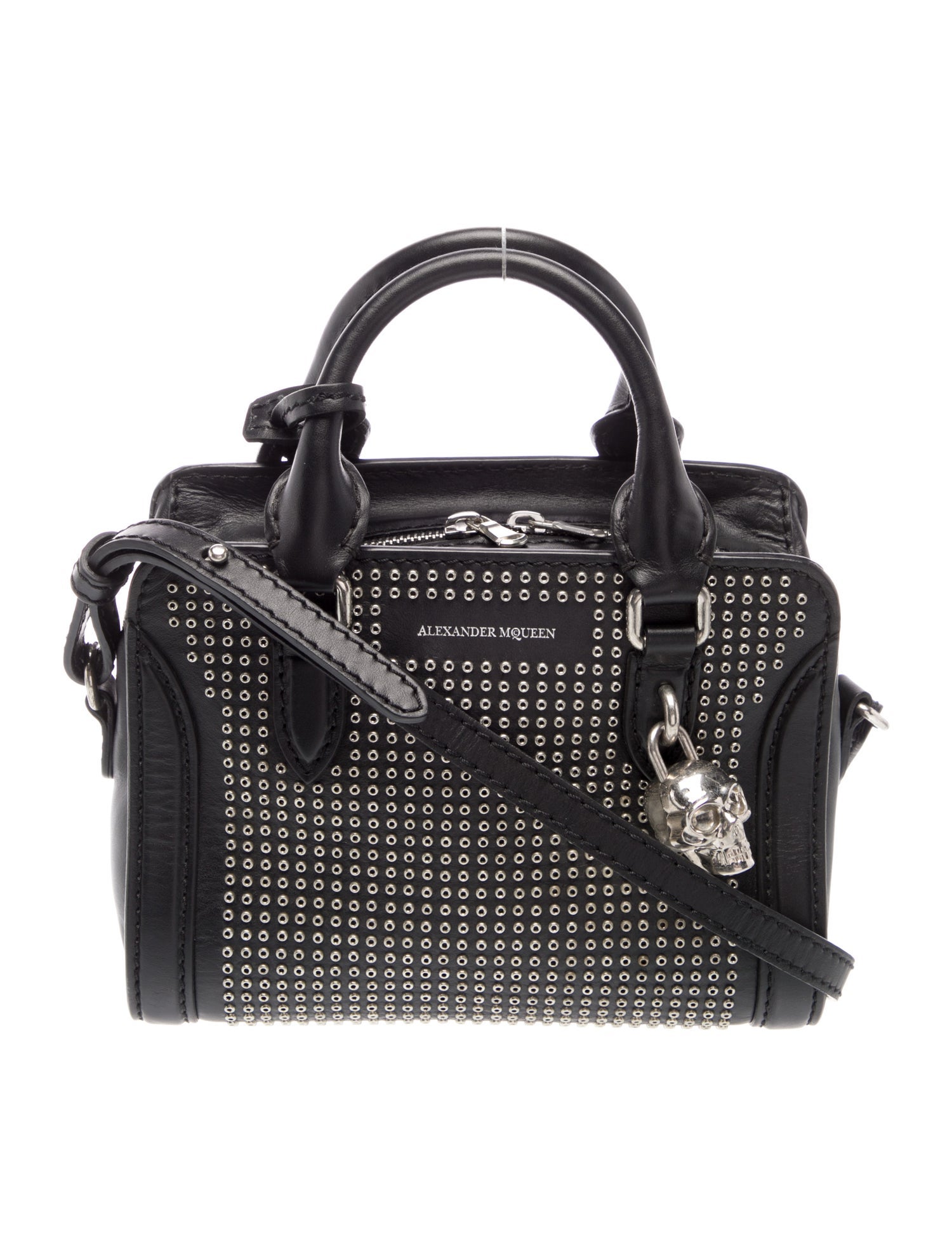 Alexander McQueen Skull Top Handle Bag Mini