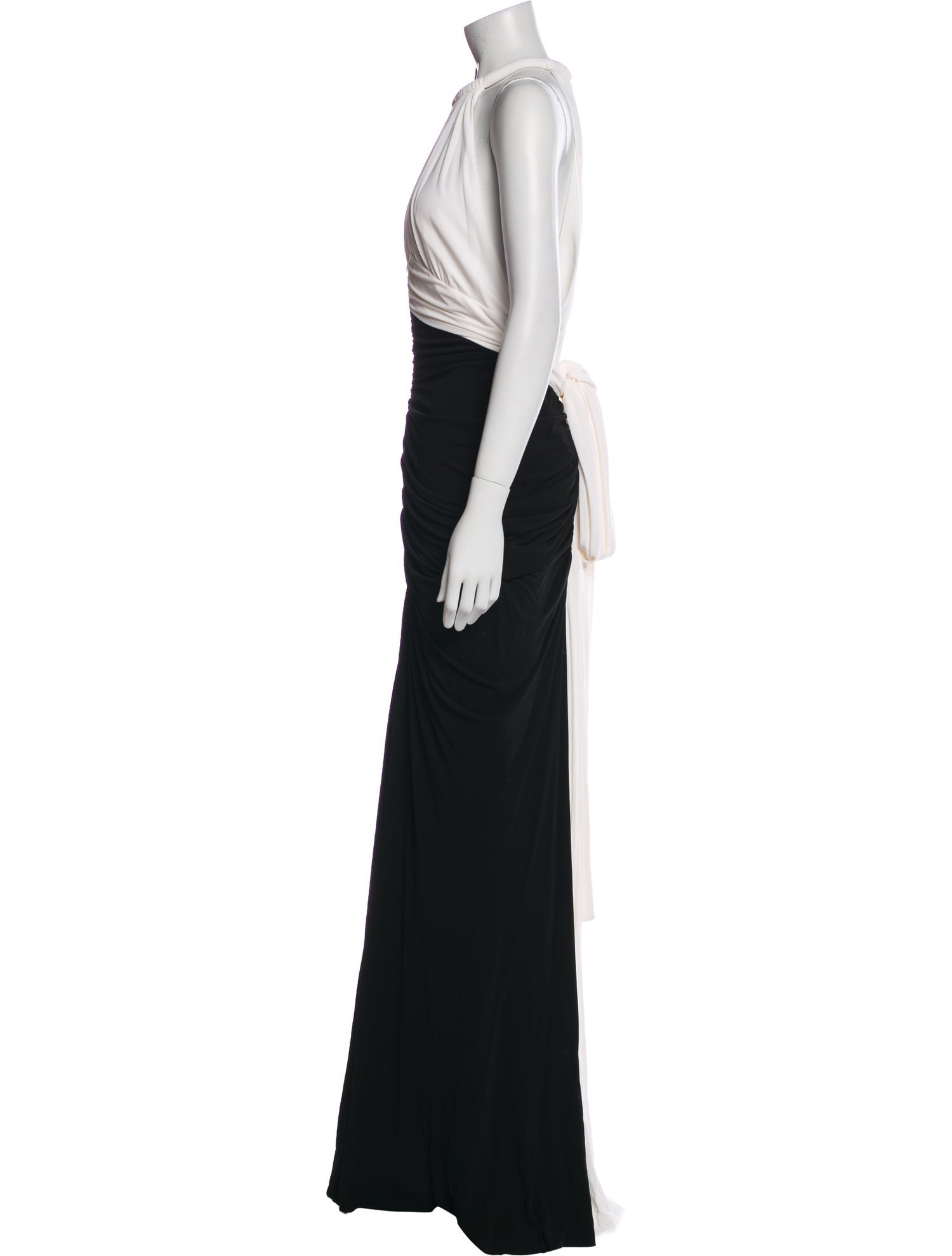 Alexander McQueen Halterneck Long Dress