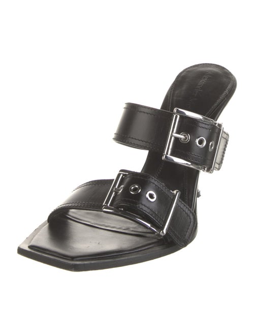 Alexander McQueen Leather Slides