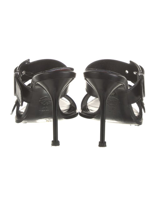 Alexander McQueen Leather Slides