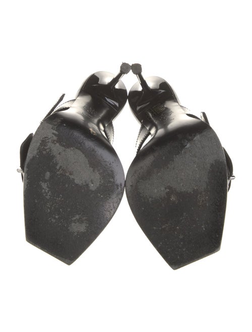 Alexander McQueen Leather Slides