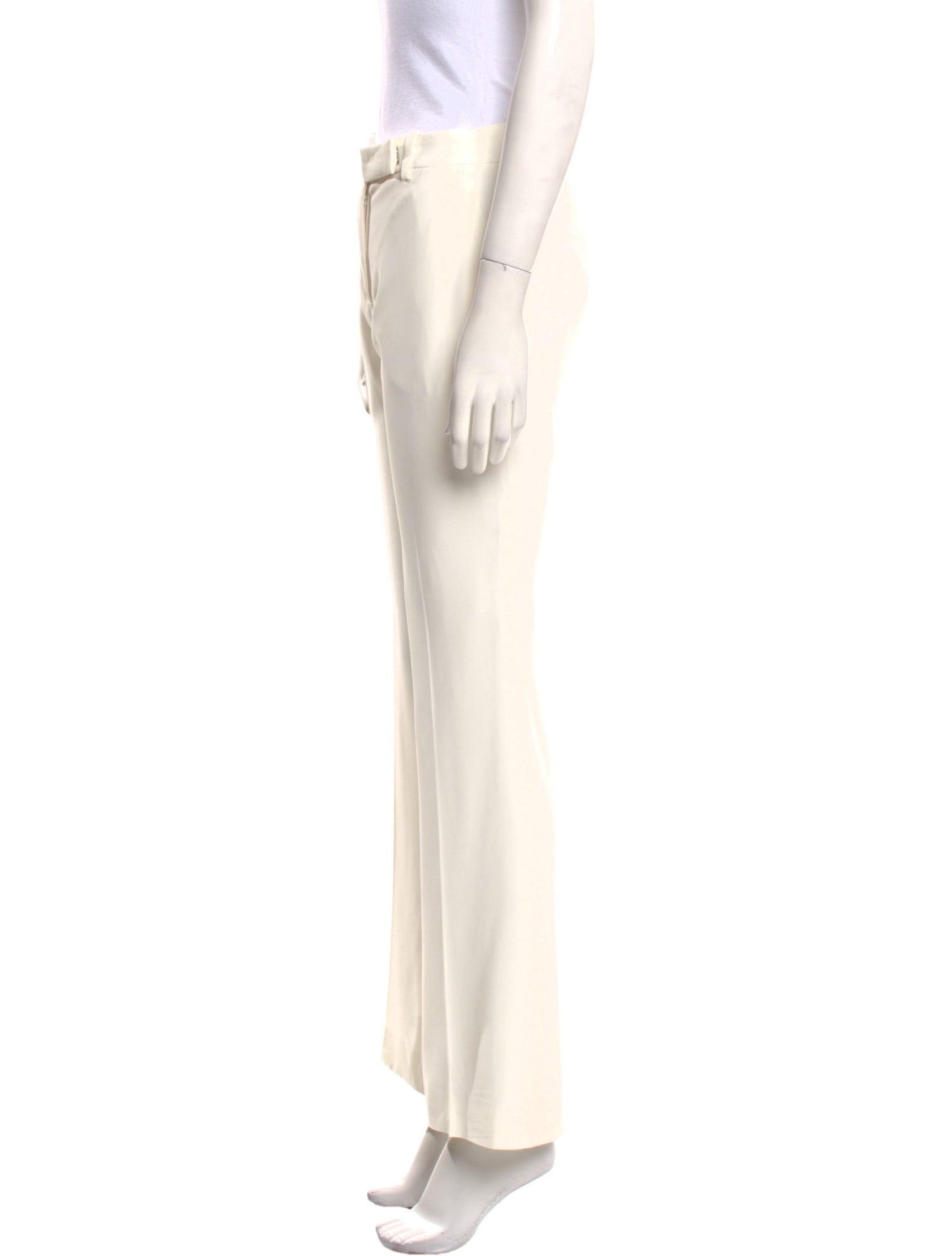 Alexander McQueen Wool Wide Leg Pants