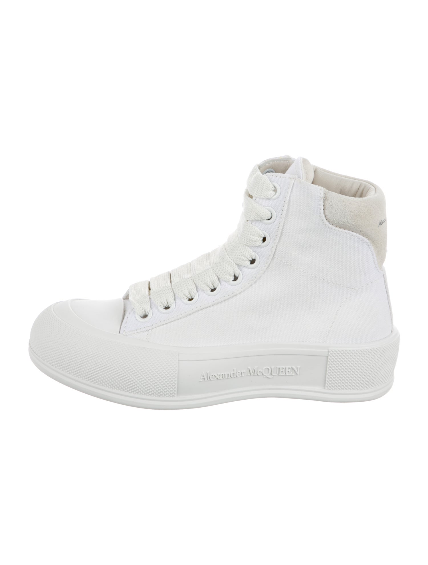 Alexander McQueen Rubber Colorblock Pattern Sneakers