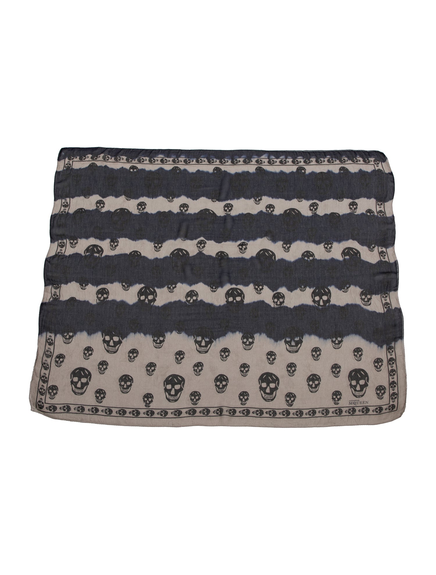 Alexander McQueen Silk Skull Scarf