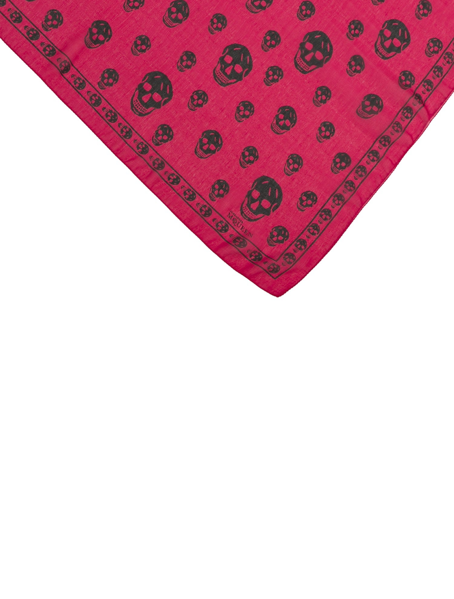 Alexander McQueen Silk Skull Scarf