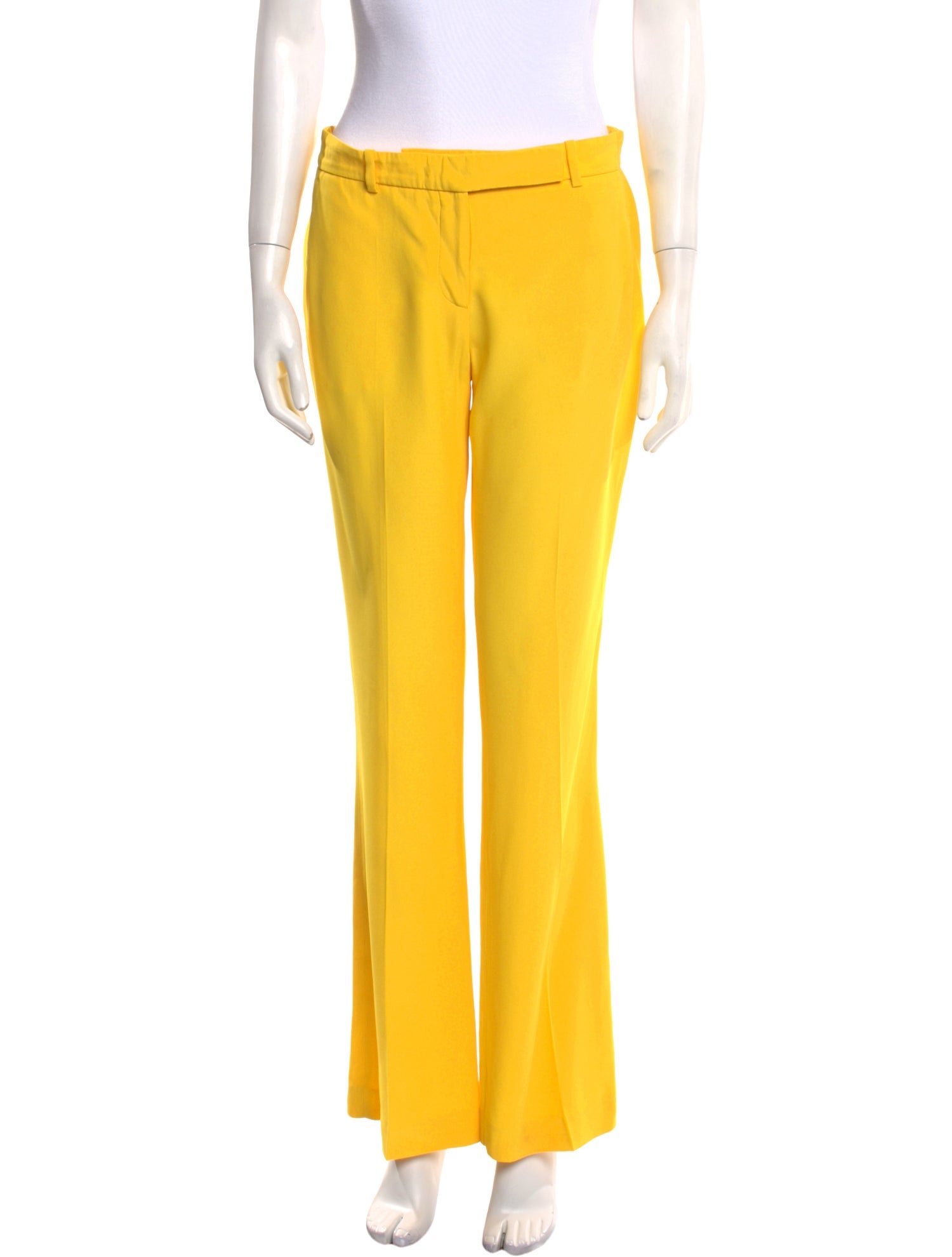 Alexander McQueen Wool Wide Leg Pants