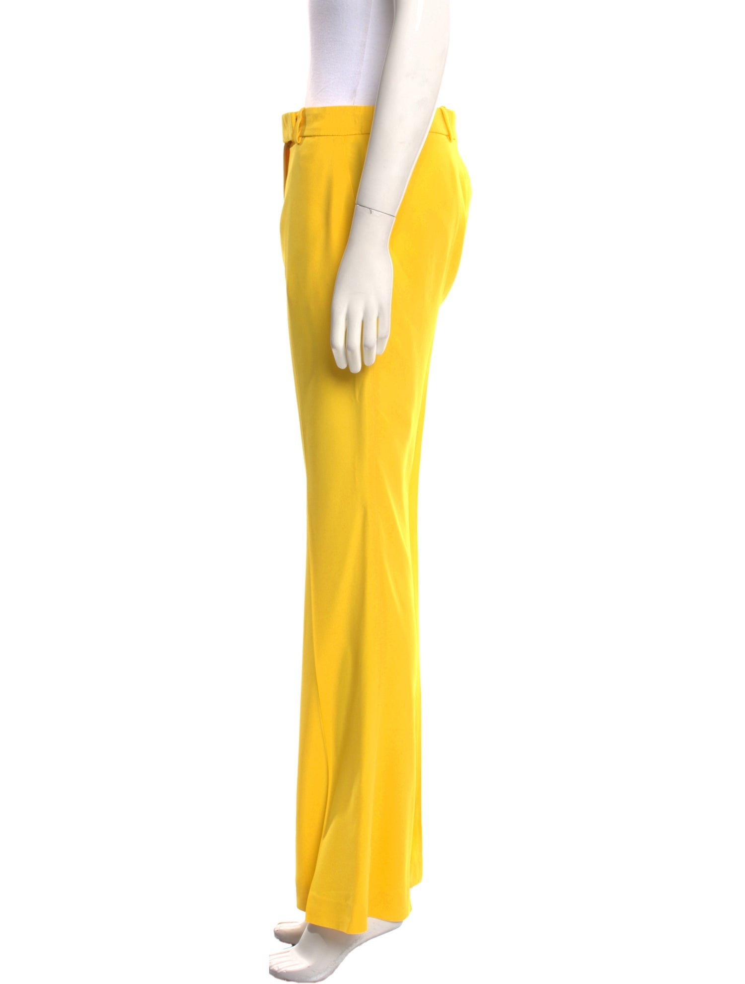 Alexander McQueen Wool Wide Leg Pants