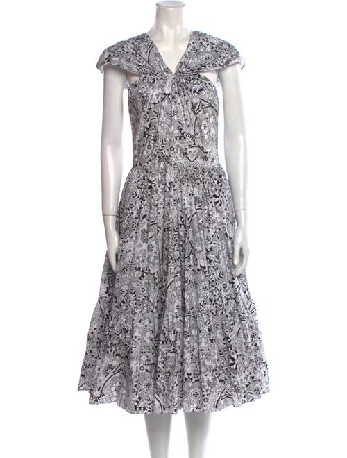Alexander McQueen 2020 Midi Length Dress