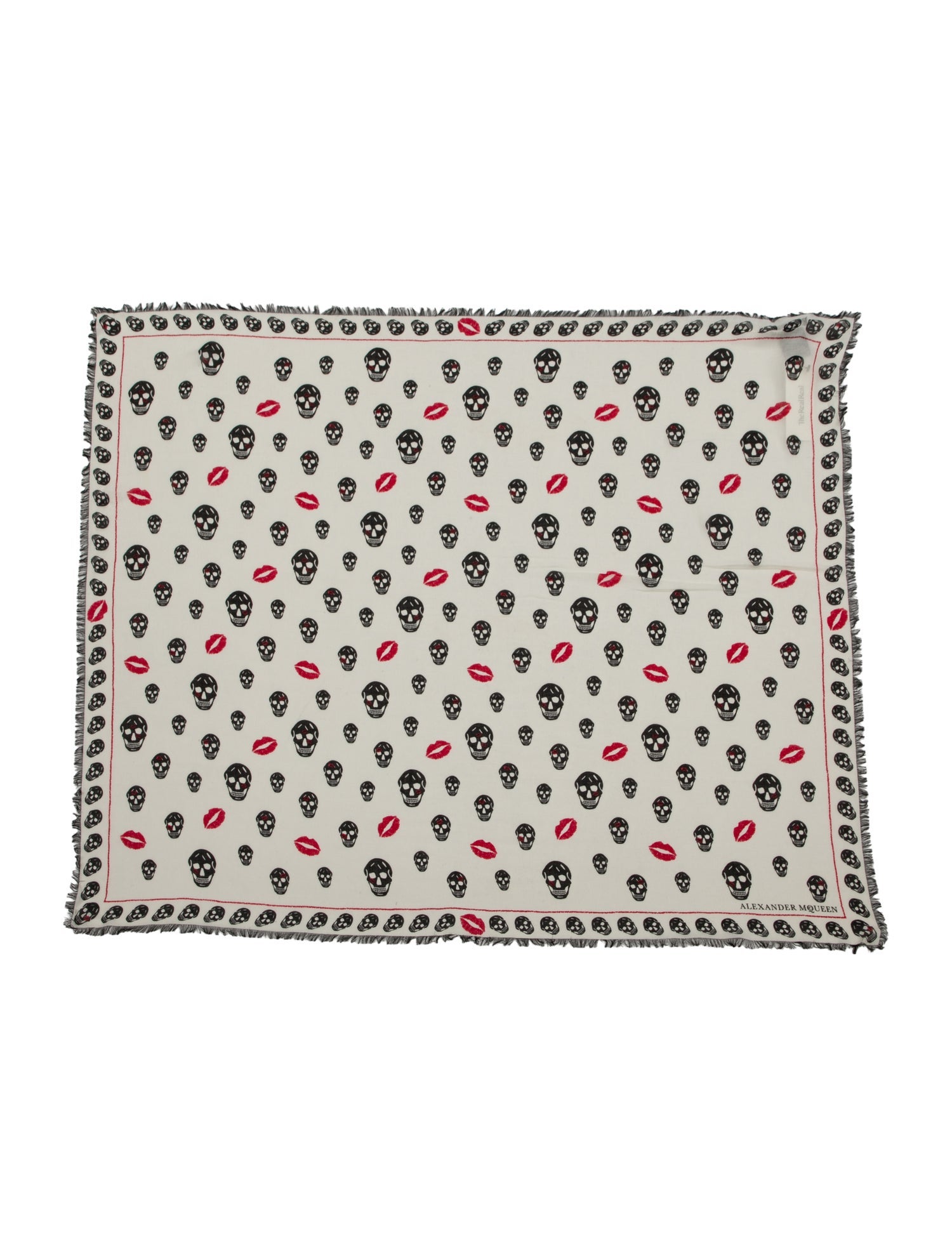 Alexander McQueen Silk Skull Scarf