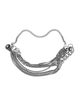 Alexander McQueen Wide Metal Waist Belt