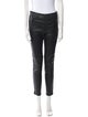 Alexander McQueen Leather Skinny Leg Pants