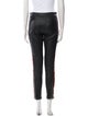 Alexander McQueen Leather Skinny Leg Pants