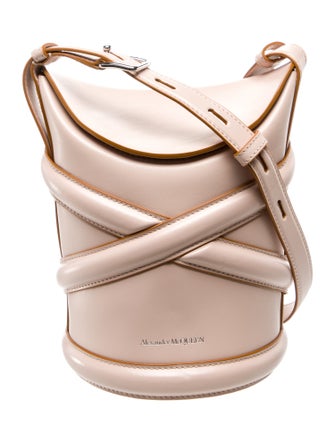 Alexander McQueen Leather Bucket Bag