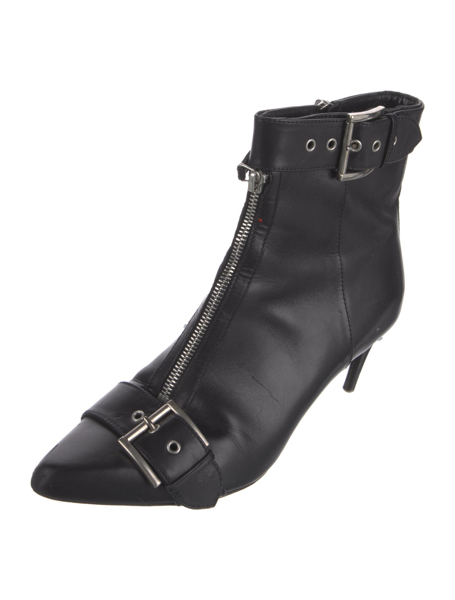 Alexander McQueen Leather Boots
