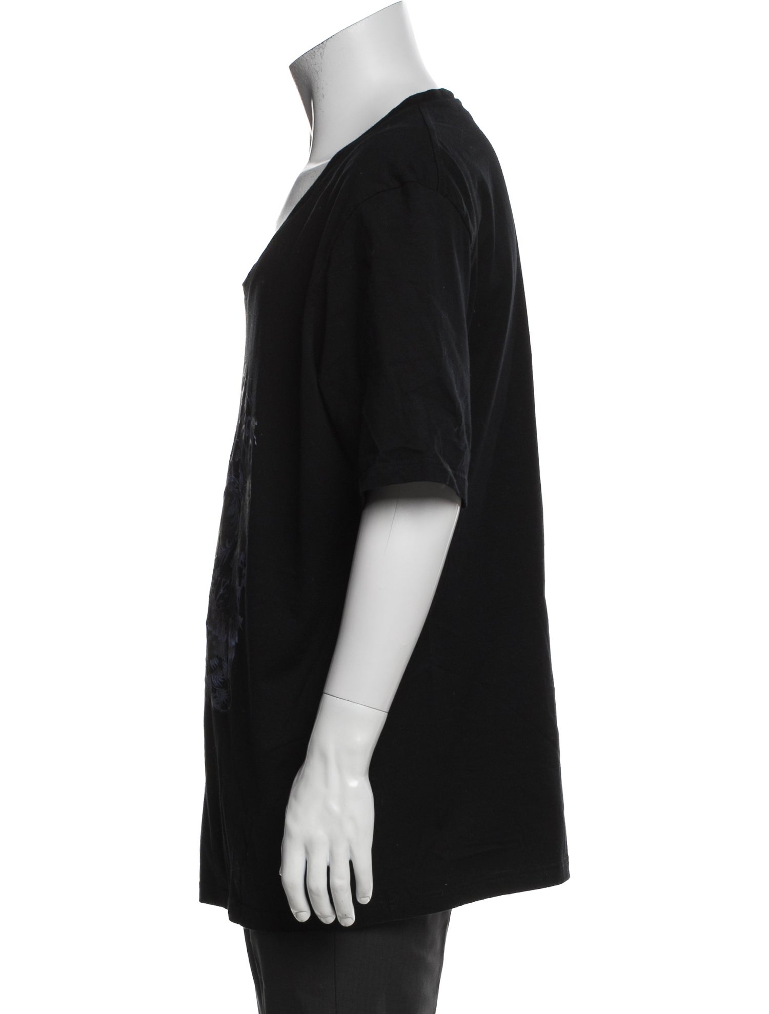 Alexander McQueen Graphic Print Crew Neck T-Shirt