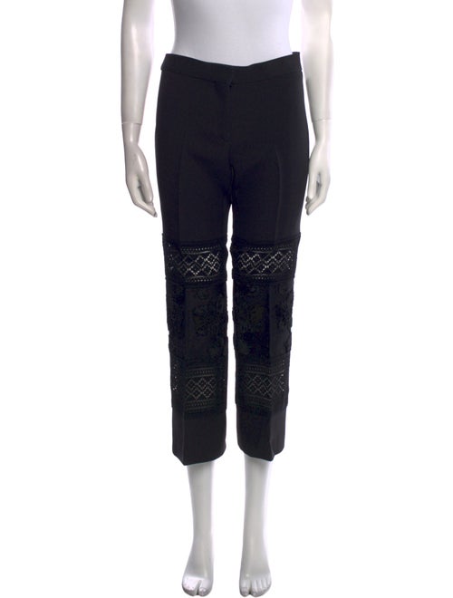 Alexander McQueen Wool Wide Leg Pants