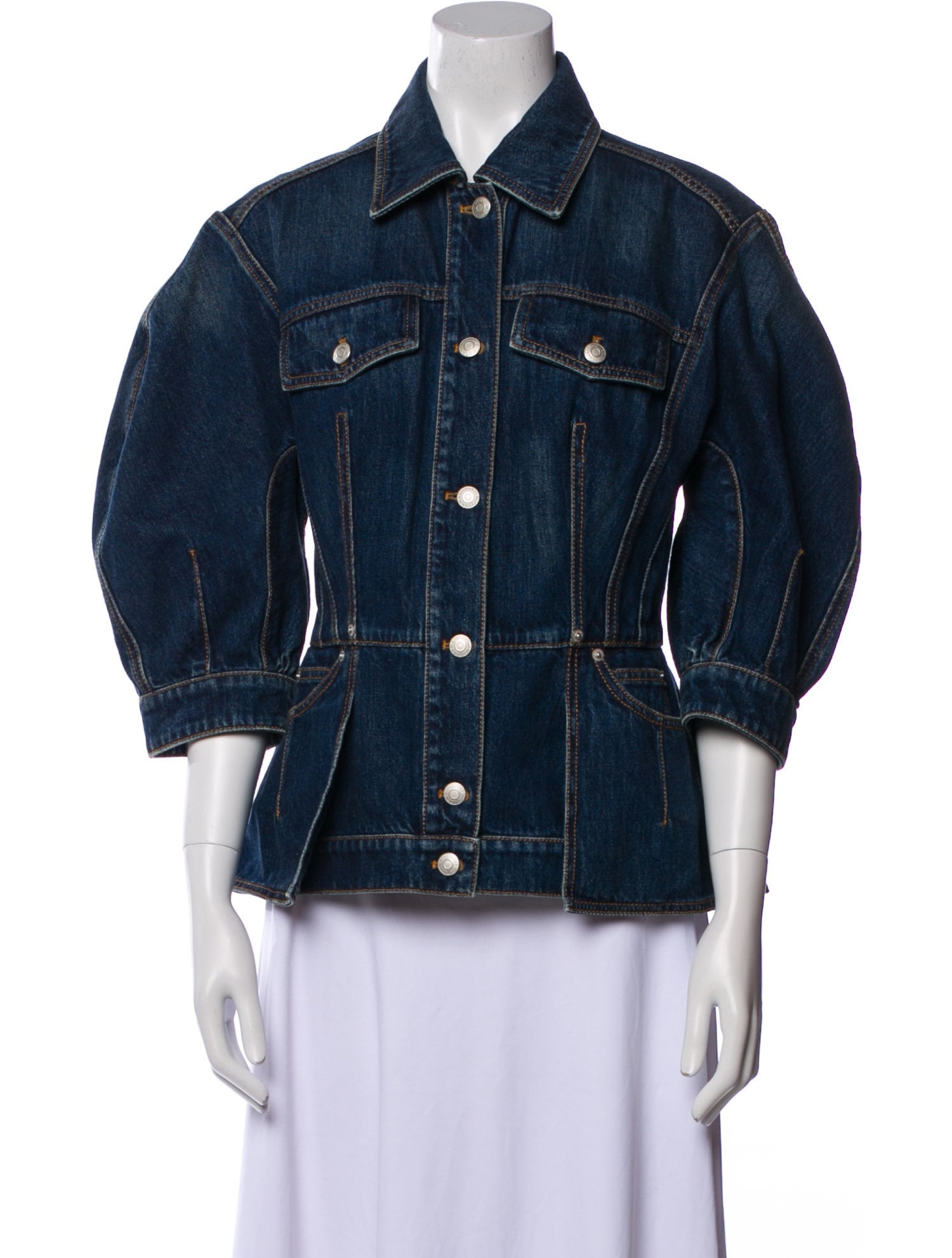 Alexander McQueen 2021 Denim Jacket