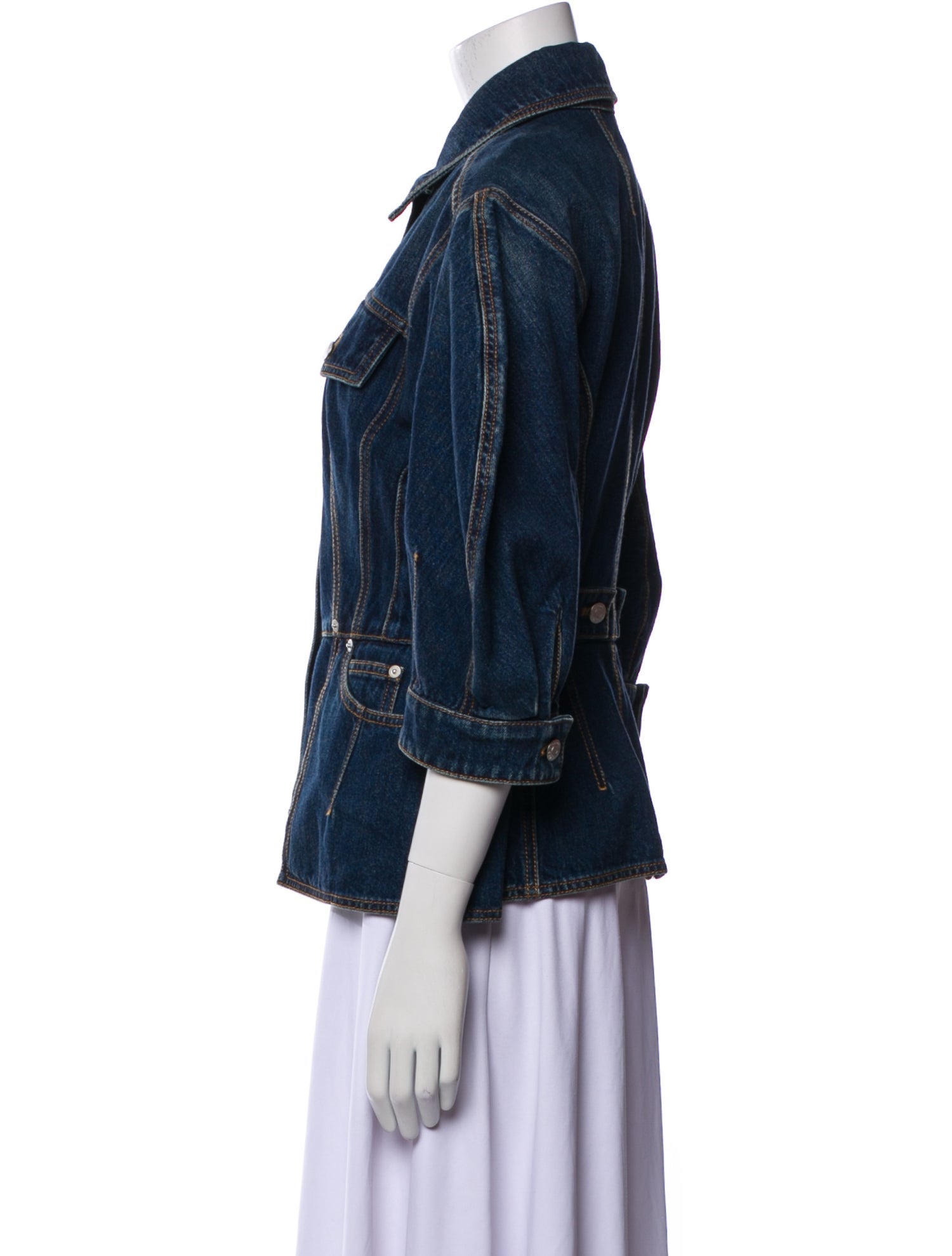 Alexander McQueen 2021 Denim Jacket