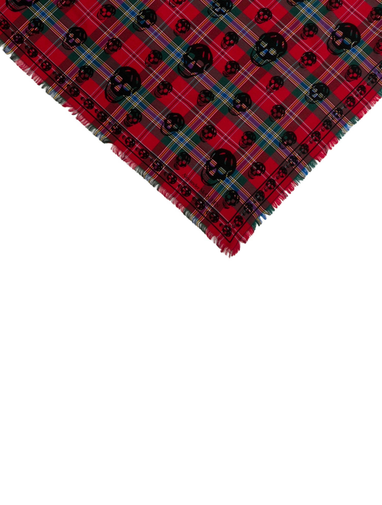 Alexander McQueen Silk Skull Scarf