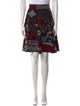 Alexander McQueen Silk Knee-Length Skirt