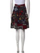 Alexander McQueen Silk Knee-Length Skirt