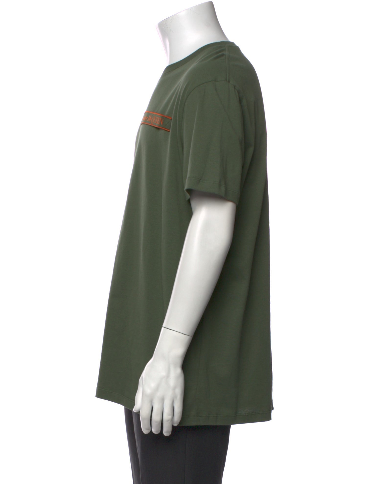 Alexander McQueen Graphic Print Crew Neck T-Shirt