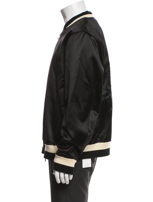 Alexander McQueen Striped Bomber Jacket