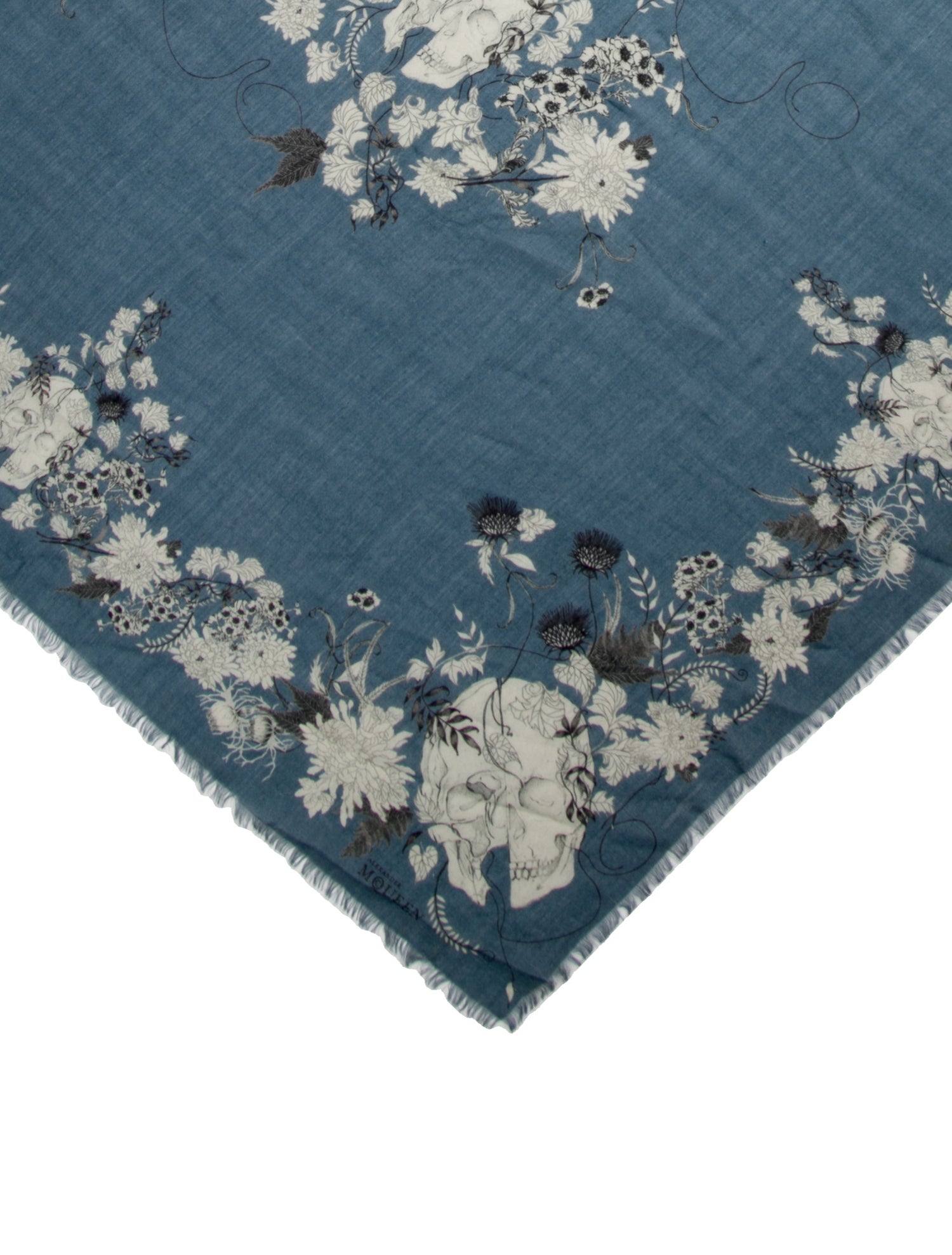 Alexander McQueen Silk Skull Scarf