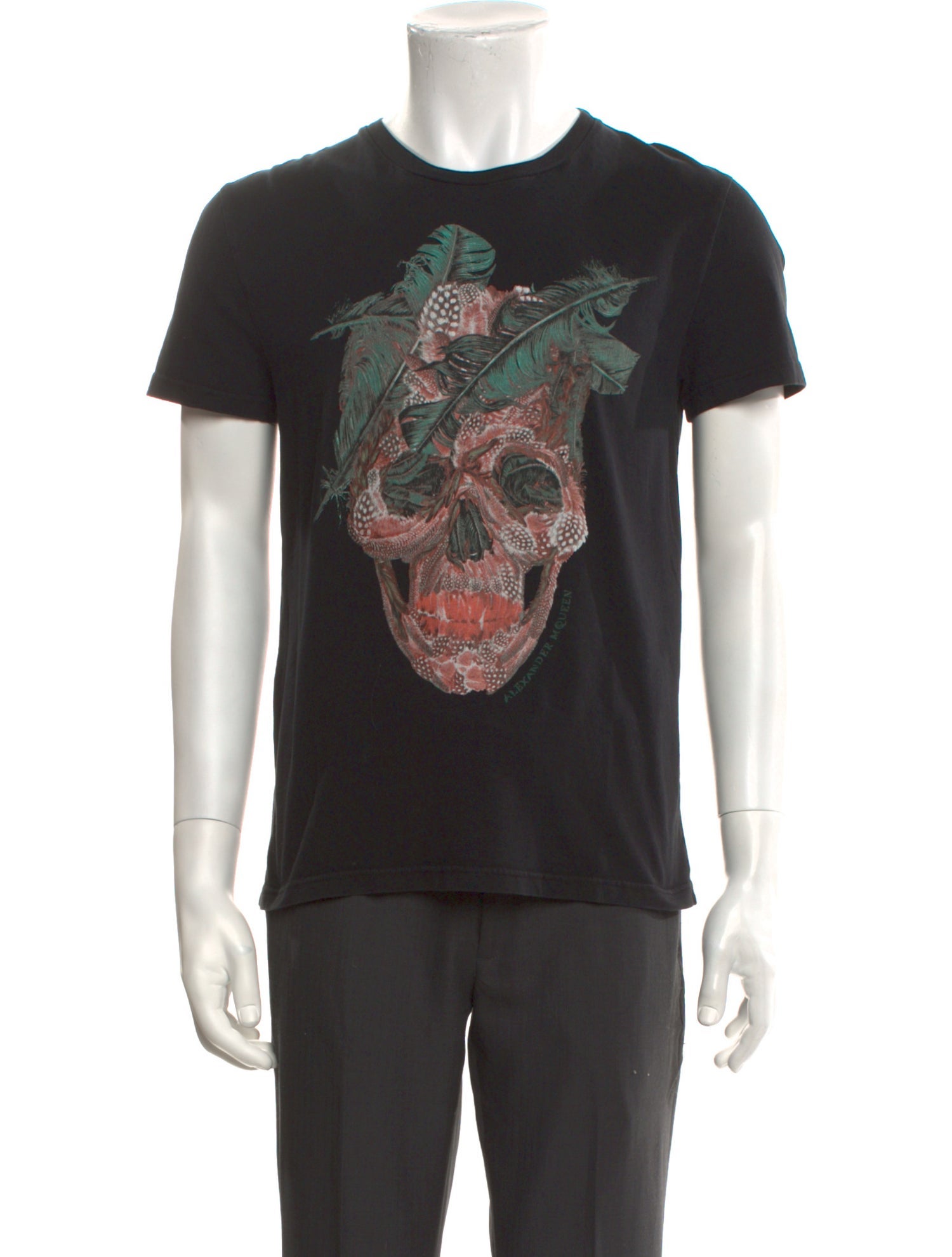 Alexander McQueen Skull Graphic Print T-Shirt