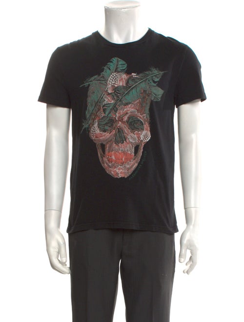 Alexander McQueen Skull Graphic Print T-Shirt