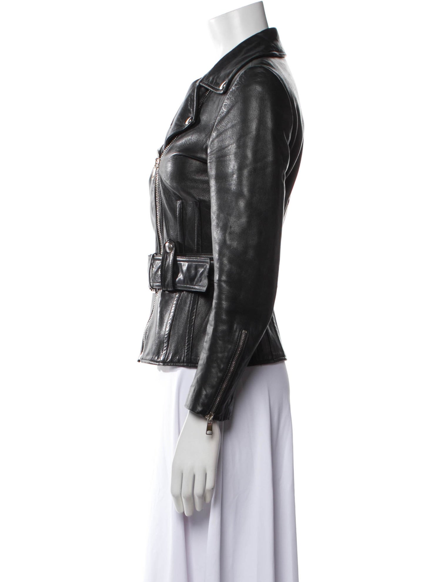Alexander McQueen Leather Biker Jacket