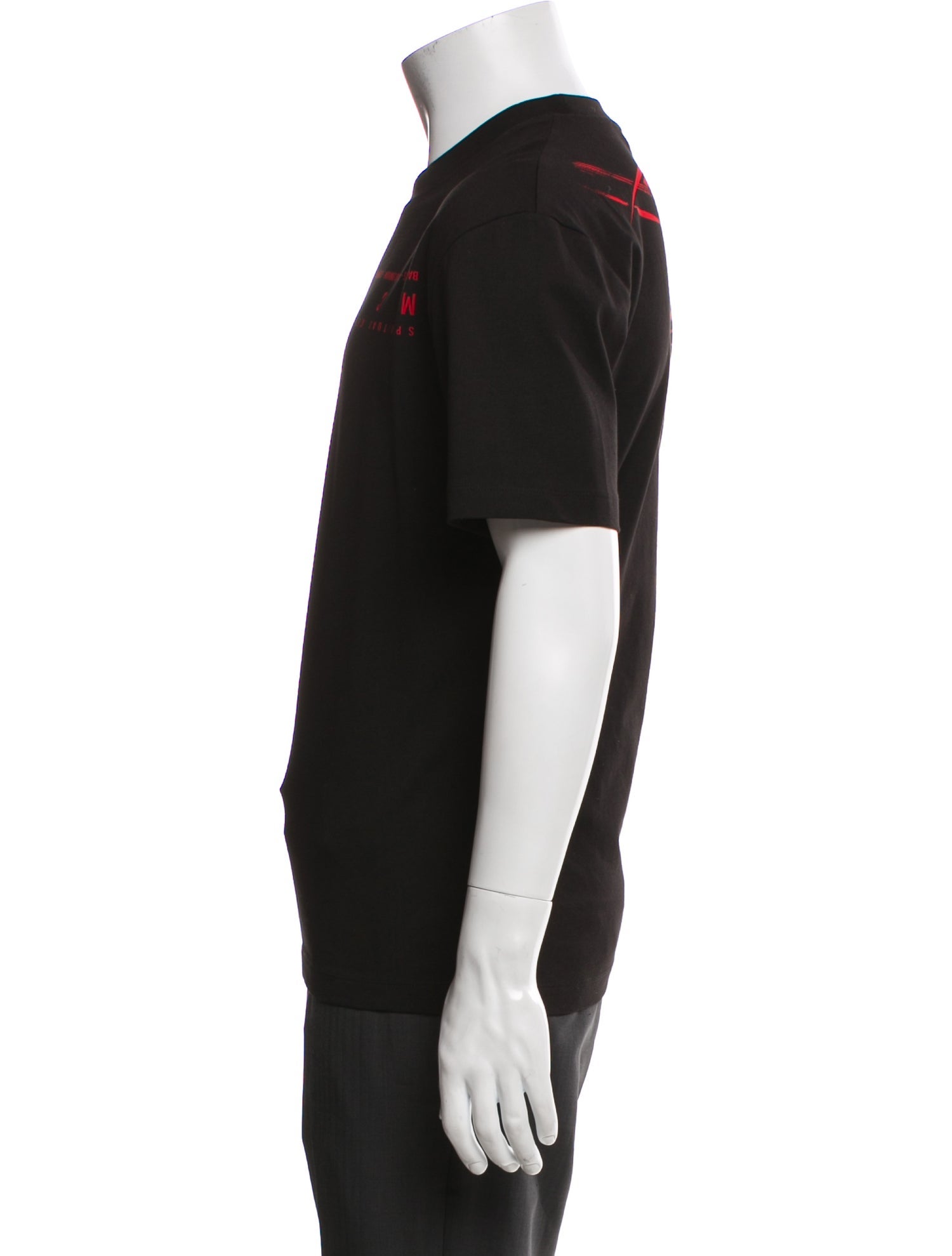 Alexander McQueen Graphic Print Short Sleeve Shirt