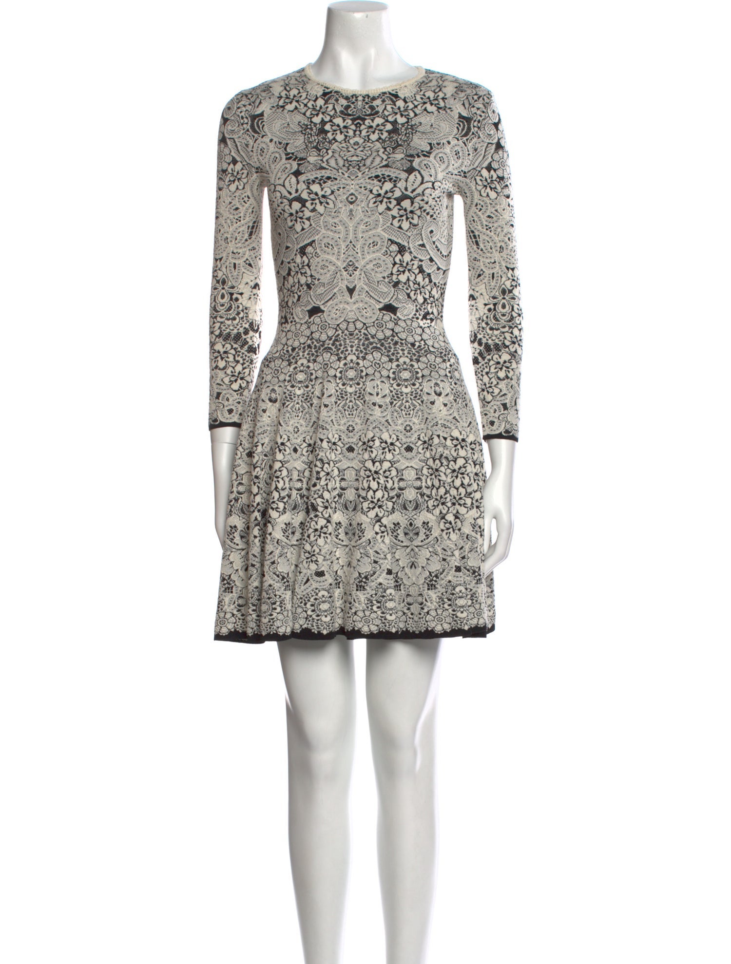 Alexander McQueen Printed Mini Dress