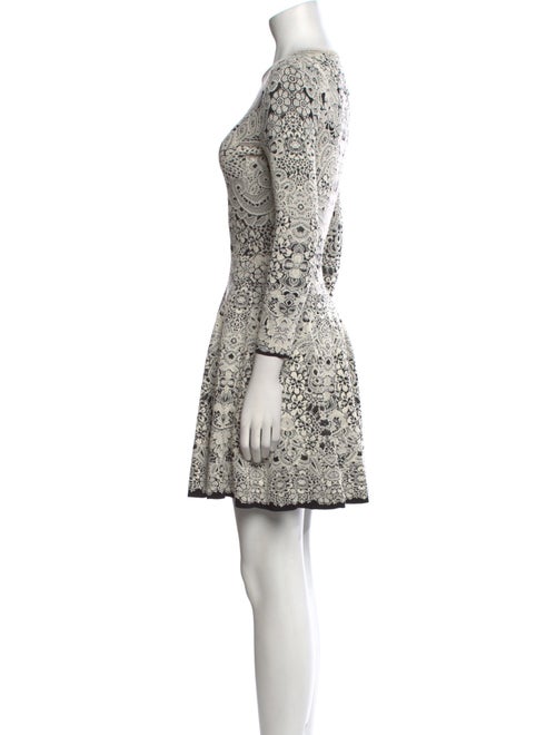 Alexander McQueen Printed Mini Dress