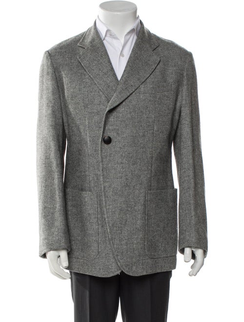 Alexander McQueen Silk Peacoat