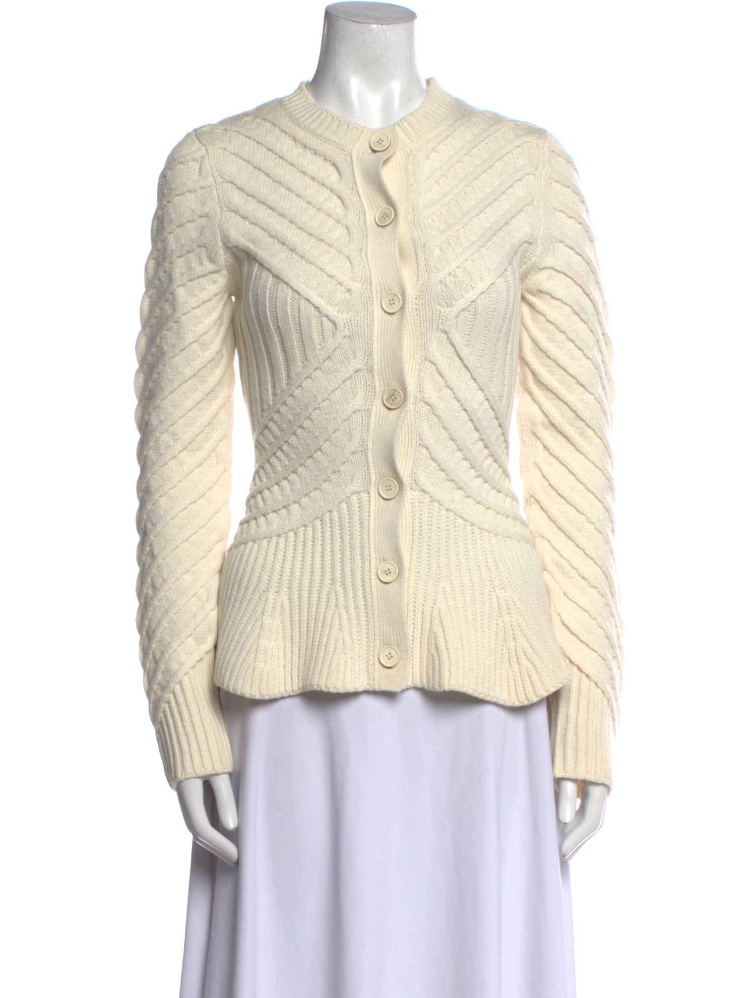 Alexander McQueen Wool Crew Neck Sweater