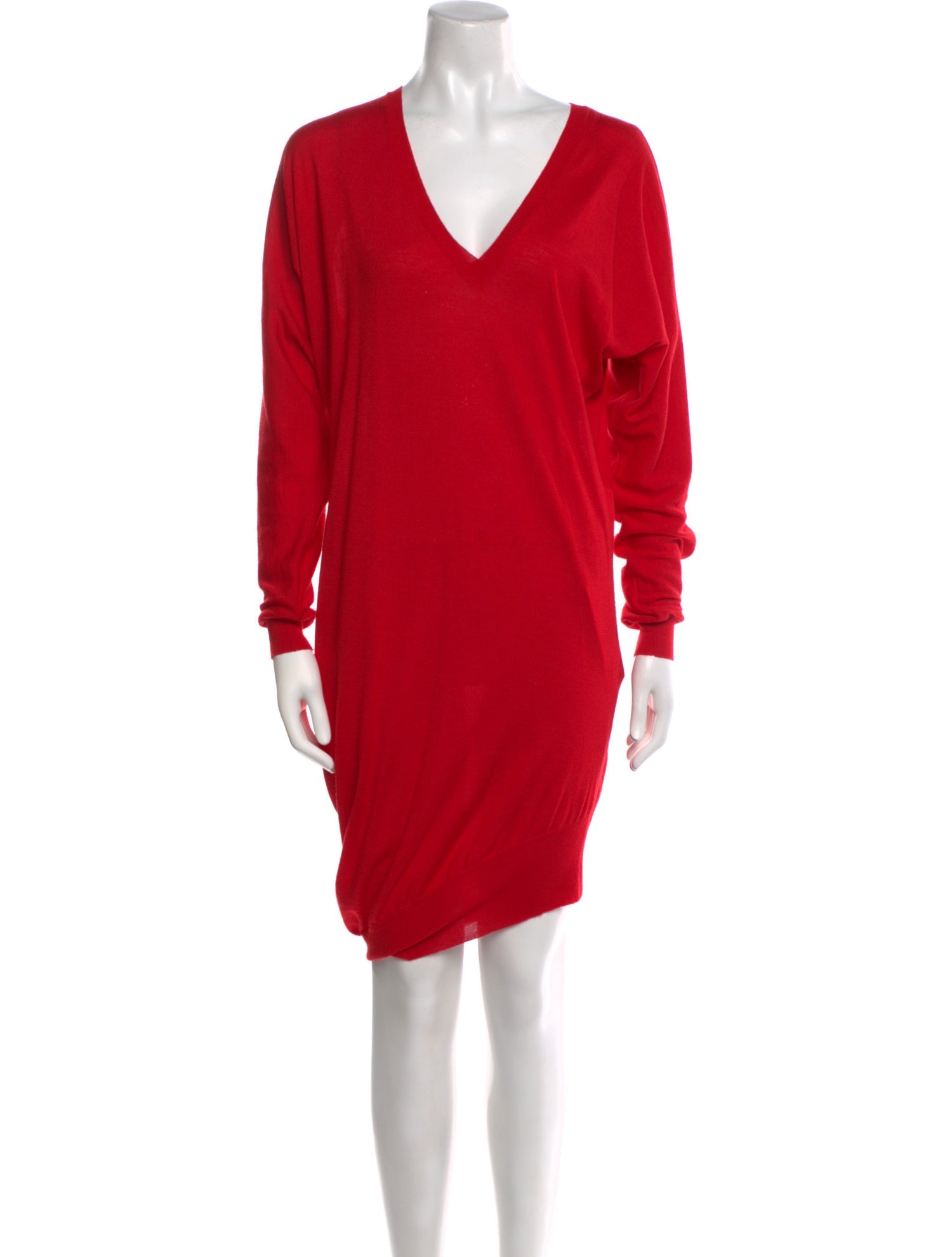 Alexander McQueen Cashmere Mini Dress