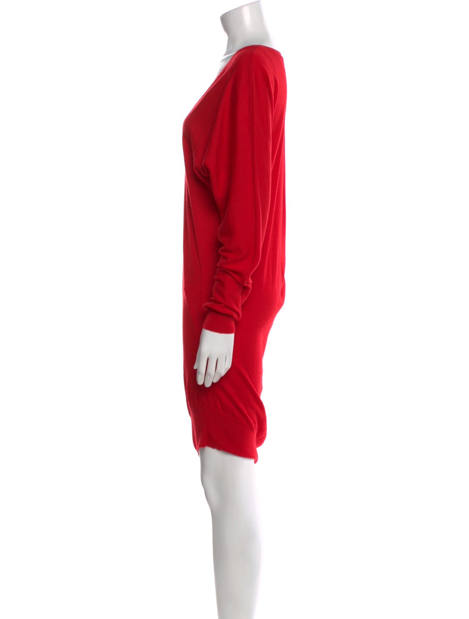 Alexander McQueen Cashmere Mini Dress