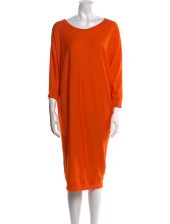 Alexander McQueen Wool Knee-Length Dress